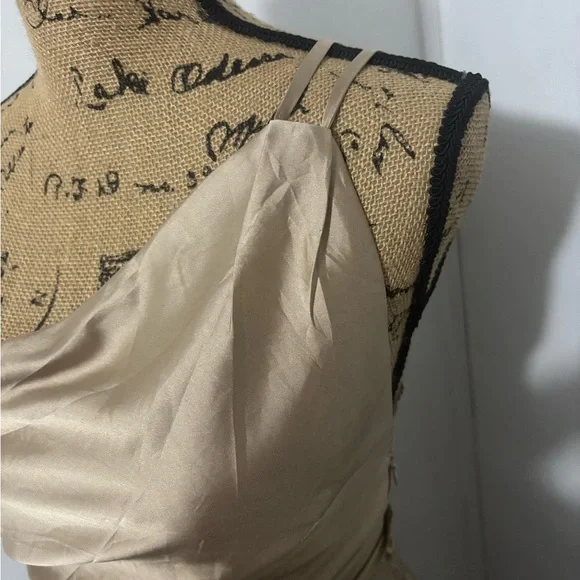 BABYBOO Avery Mini Dress Champagne Size XS - Picture 5 of 12